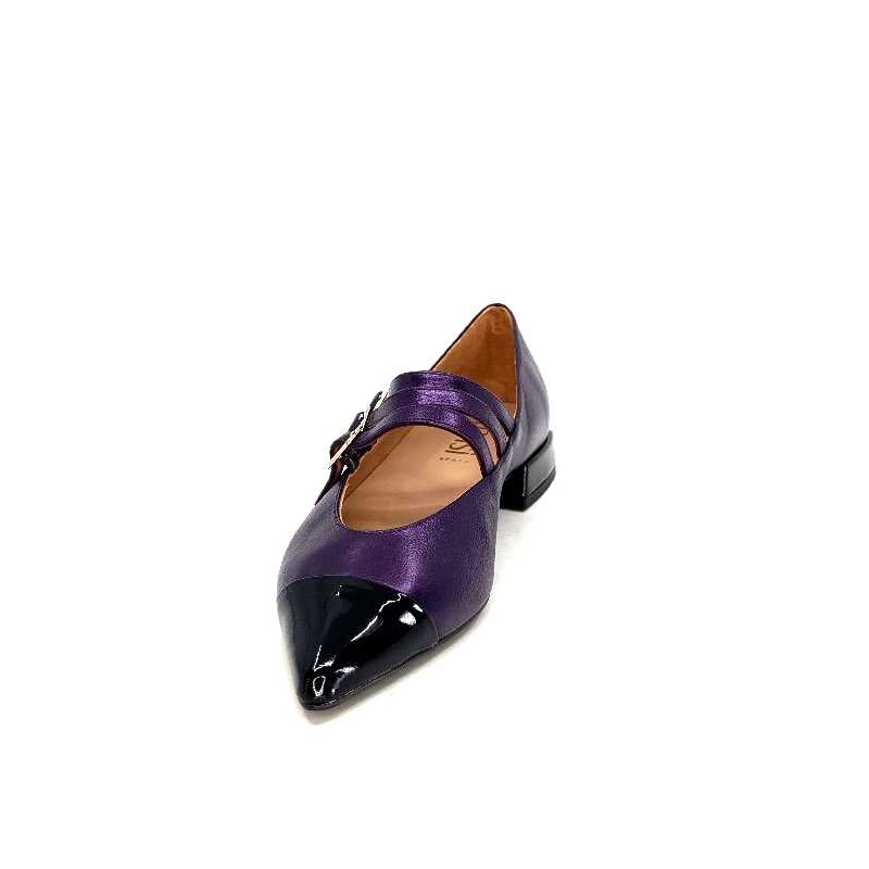 Dansi 5702 Cuir Métallique Violet 5702 - METAL KID PURPUTA - - CHA Automne Hiver 2023-2024