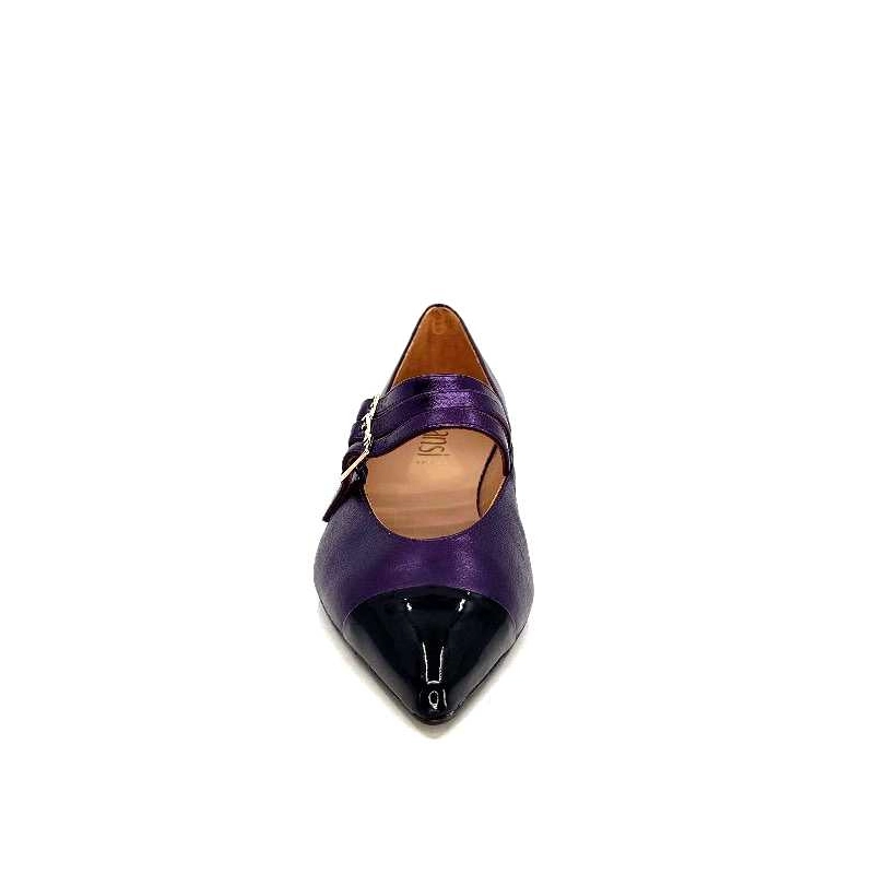 Dansi 5702 Cuir Métallique Violet 5702 - METAL KID PURPUTA - - CHA Automne Hiver 2023-2024