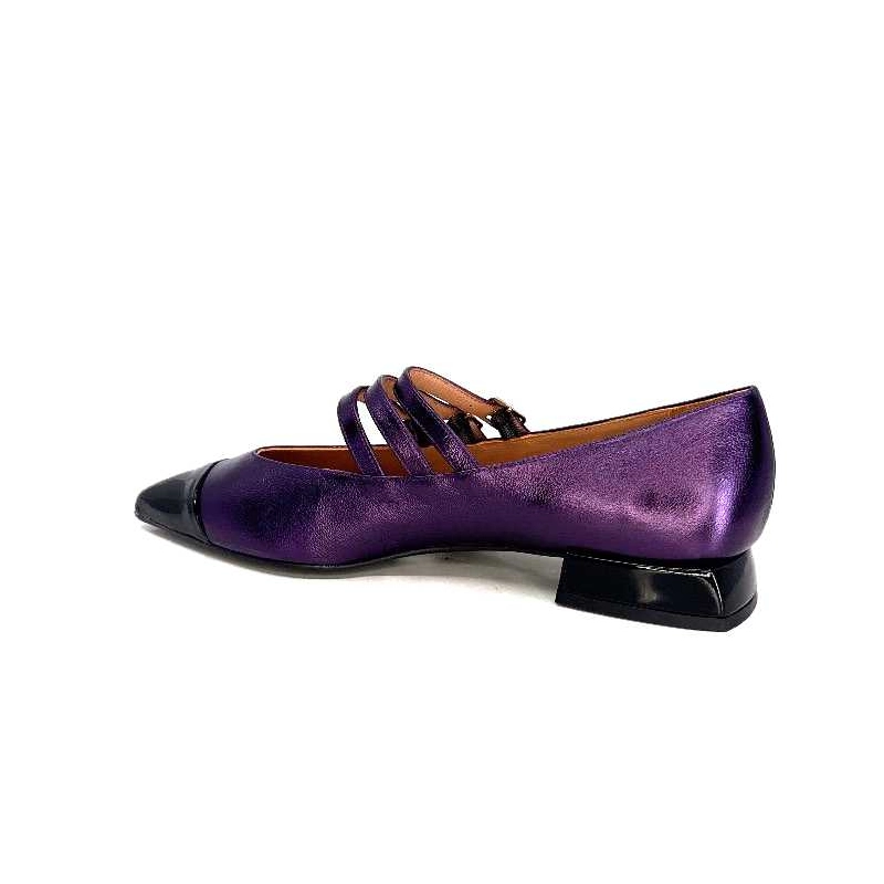 Dansi 5702 Cuir Métallique Violet 5702 - METAL KID PURPUTA - - CHA Automne Hiver 2023-2024