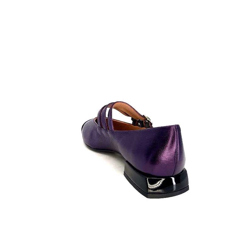 Dansi 5702 Cuir Métallique Violet 5702 - METAL KID PURPUTA - - CHA Automne Hiver 2023-2024