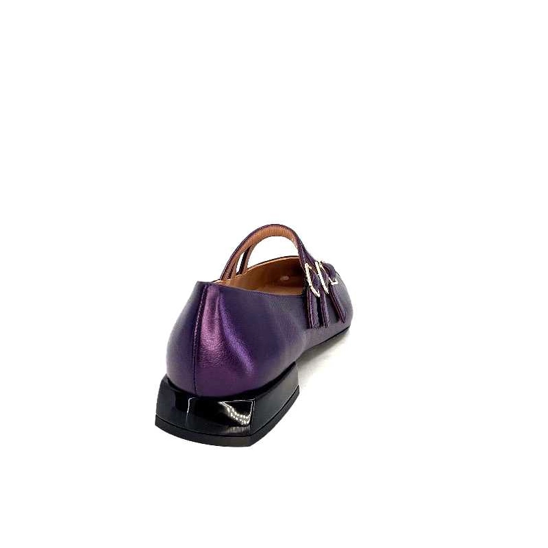 Dansi 5702 Cuir Métallique Violet 5702 - METAL KID PURPUTA - - CHA Automne Hiver 2023-2024