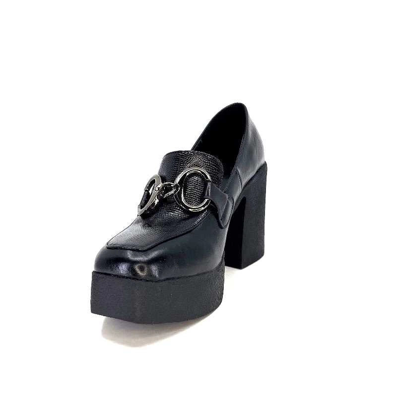 Noa Harmon 9555 Roco Cuir Noir 9555-06 ROCCO Automne Hiver 2023-2024