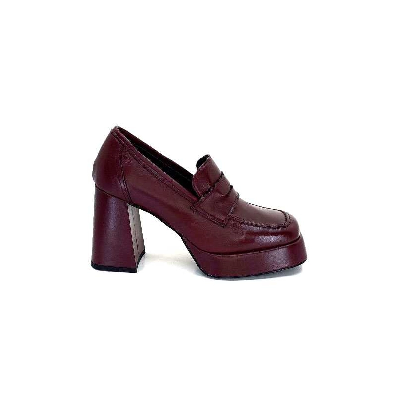 Napoleoni A9183 Cuir Bordeaux A9183 - VITELLO ANTIQUE - BORDEA Automne Hiver 2023-2024