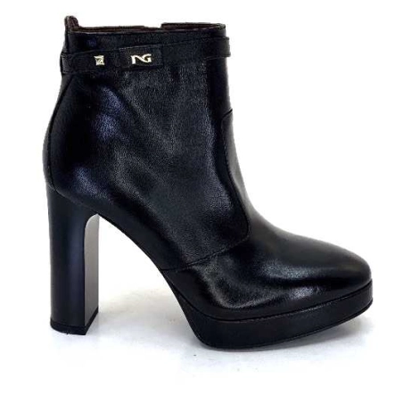 Néro Giardini 1308722 De 100 Cuir Noir 1308722 DE 100 - NAPPA PANDORA - Automne Hiver 2023-2024