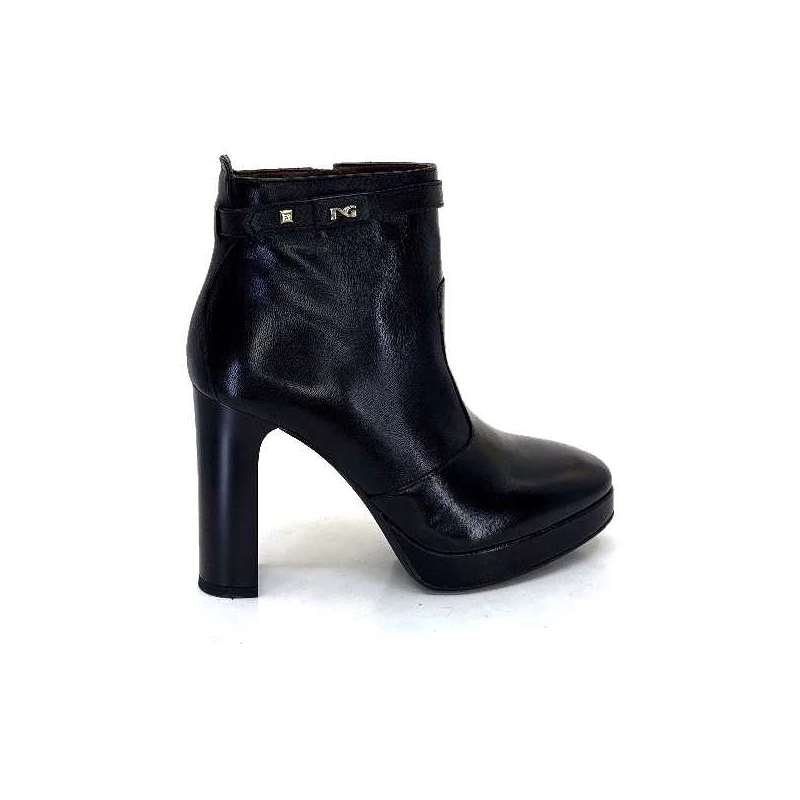 Néro Giardini 1308722 De 100 Cuir Noir 1308722 DE 100 - NAPPA PANDORA - Automne Hiver 2023-2024