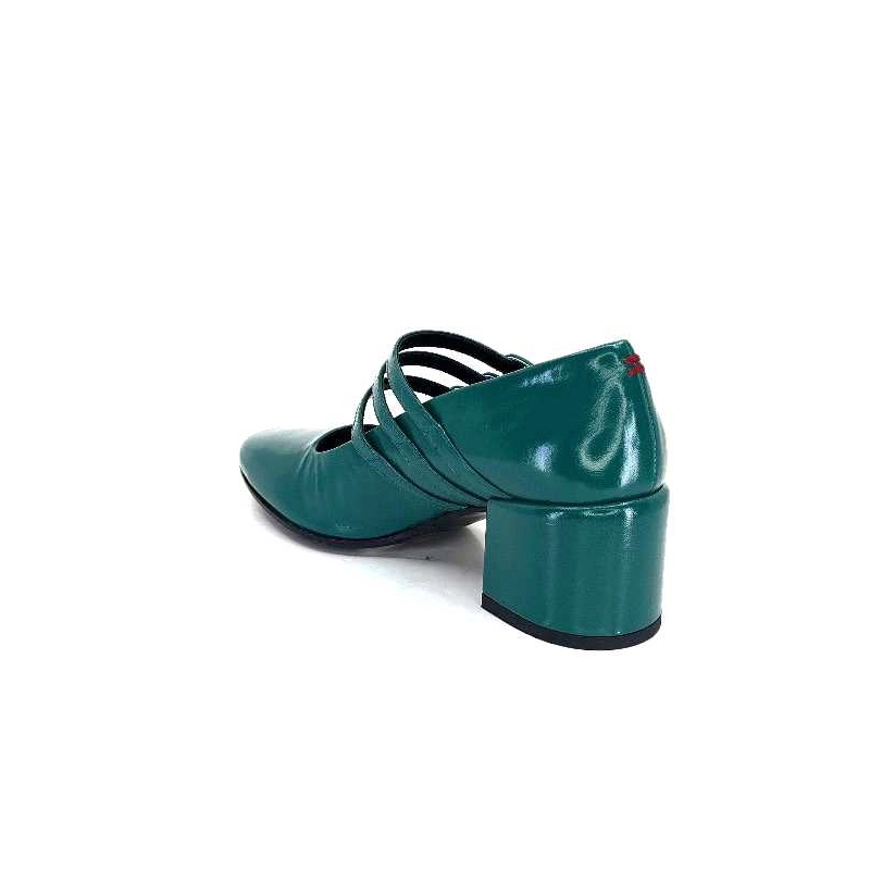 Halmanera Bart 03 Cuir Vernis Vert Selva BART 03 - GLAZE - SELVA Automne Hiver 2023-2024