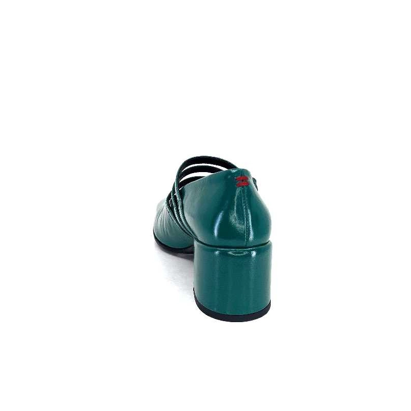 Halmanera Bart 03 Cuir Vernis Vert Selva BART 03 - GLAZE - SELVA Automne Hiver 2023-2024
