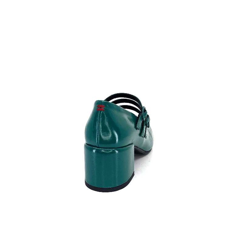 Halmanera Bart 03 Cuir Vernis Vert Selva BART 03 - GLAZE - SELVA Automne Hiver 2023-2024