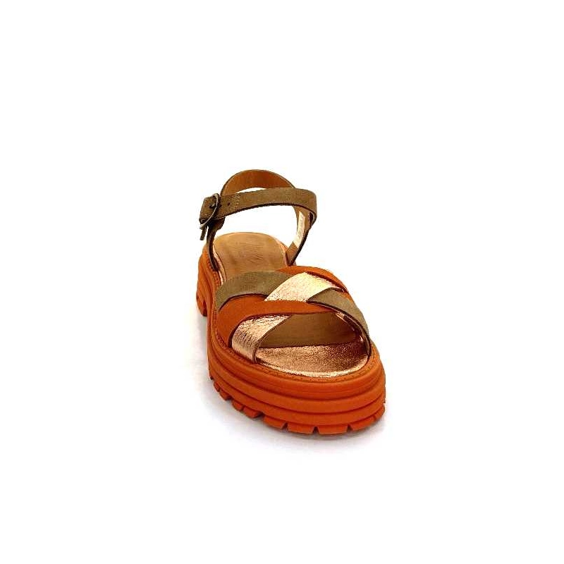 Minka Grafitti Daim Orange Marron GRAFITTI - COMBI 1 Printemps Eté 2024