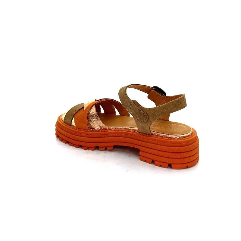 Minka Grafitti Daim Orange Marron GRAFITTI - COMBI 1 Printemps Eté 2024