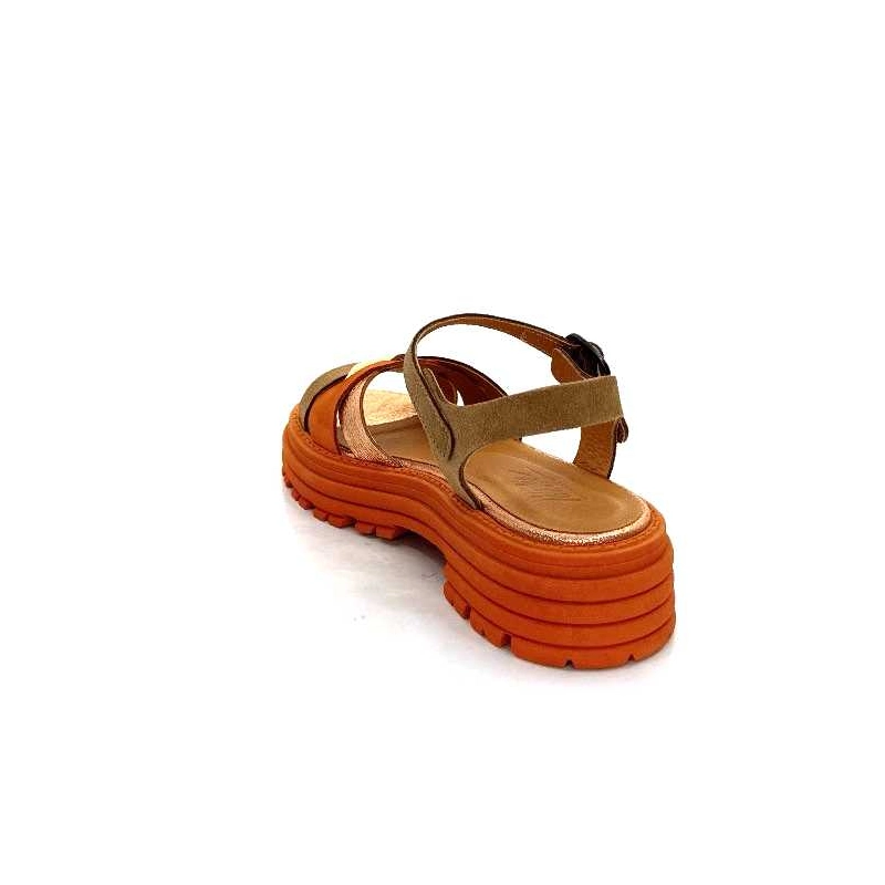 Minka Grafitti Daim Orange Marron GRAFITTI - COMBI 1 Printemps Eté 2024