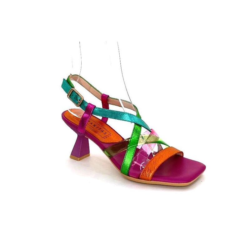 Hispanitas Chv 243292 Cuir Fushia Multicolore CHV 243292 - MULTI Printemps Eté 2024