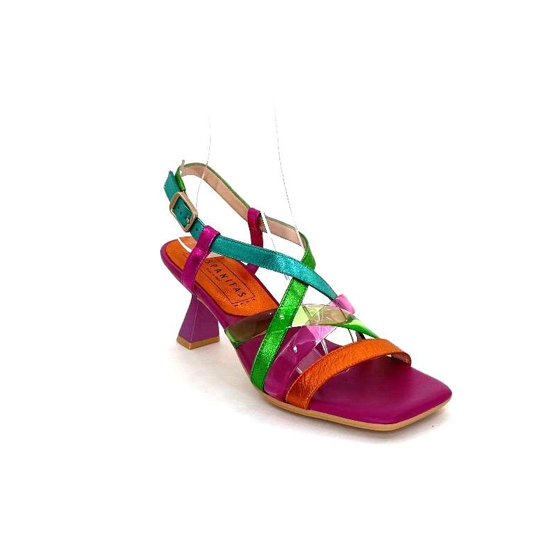 Hispanitas Chv 243292 Cuir Fushia Multicolore CHV 243292 - MULTI Printemps Eté 2024