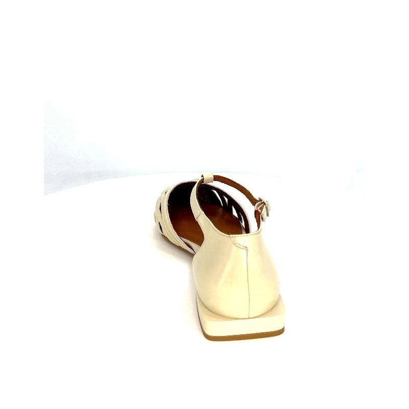 Angel Alarcon 24001F Cuir Vernis Off White 24001F 530B - SOL OFF WHITE Printemps Eté 2024