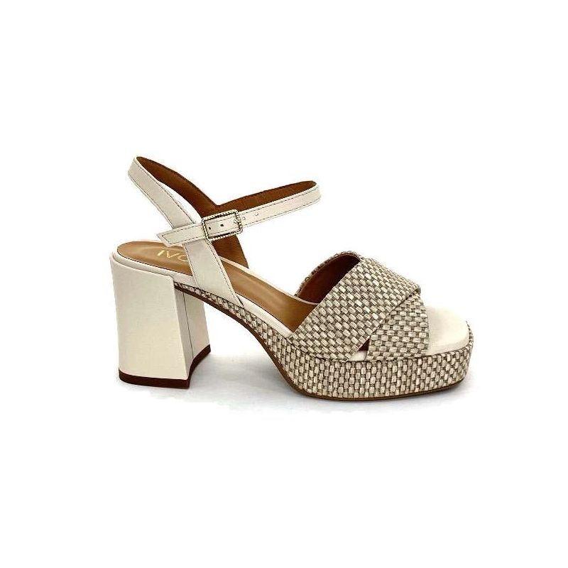 Ivoire 2150 Cuir Raffia Beige 2150 LIVIA - APE NATURALE - SOFT Printemps Eté 2024