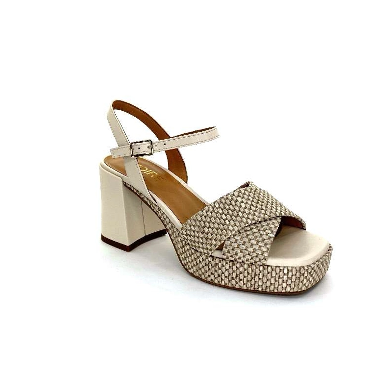 Ivoire 2150 Cuir Raffia Beige 2150 LIVIA - APE NATURALE - SOFT Printemps Eté 2024