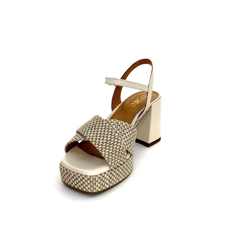 Ivoire 2150 Cuir Raffia Beige 2150 LIVIA - APE NATURALE - SOFT Printemps Eté 2024