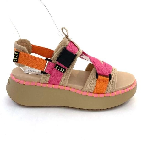 Steve Madden Decorum Textile Rose Orange Beige DECORUM - NATURAL ORANGE Printemps Eté 2024