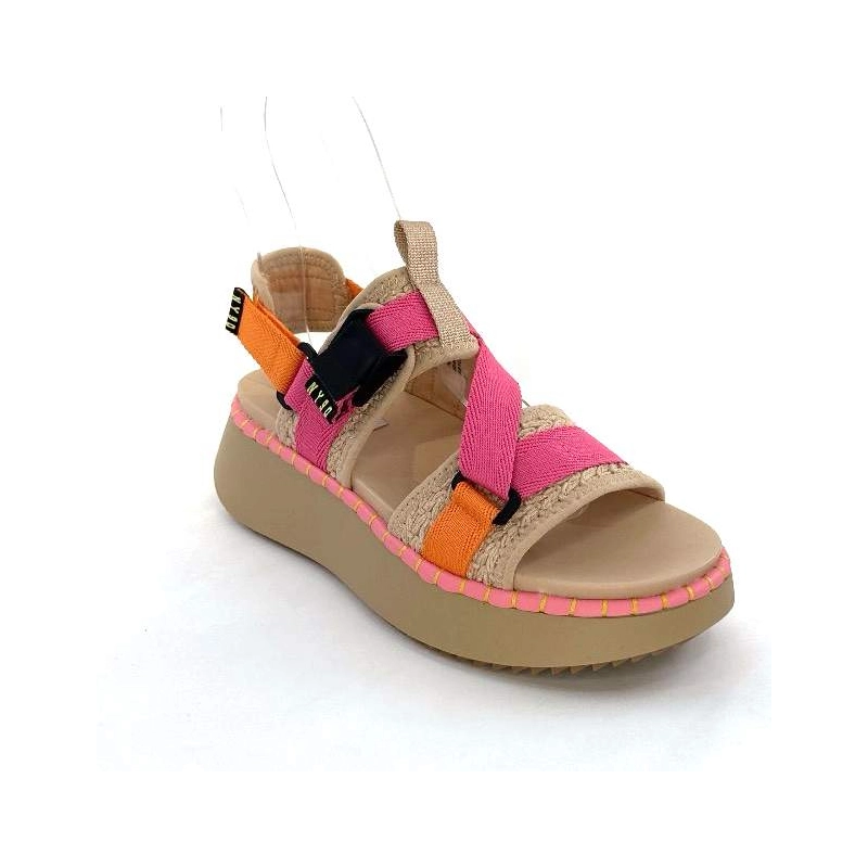 Steve Madden Decorum Textile Rose Orange Beige DECORUM - NATURAL ORANGE Printemps Eté 2024