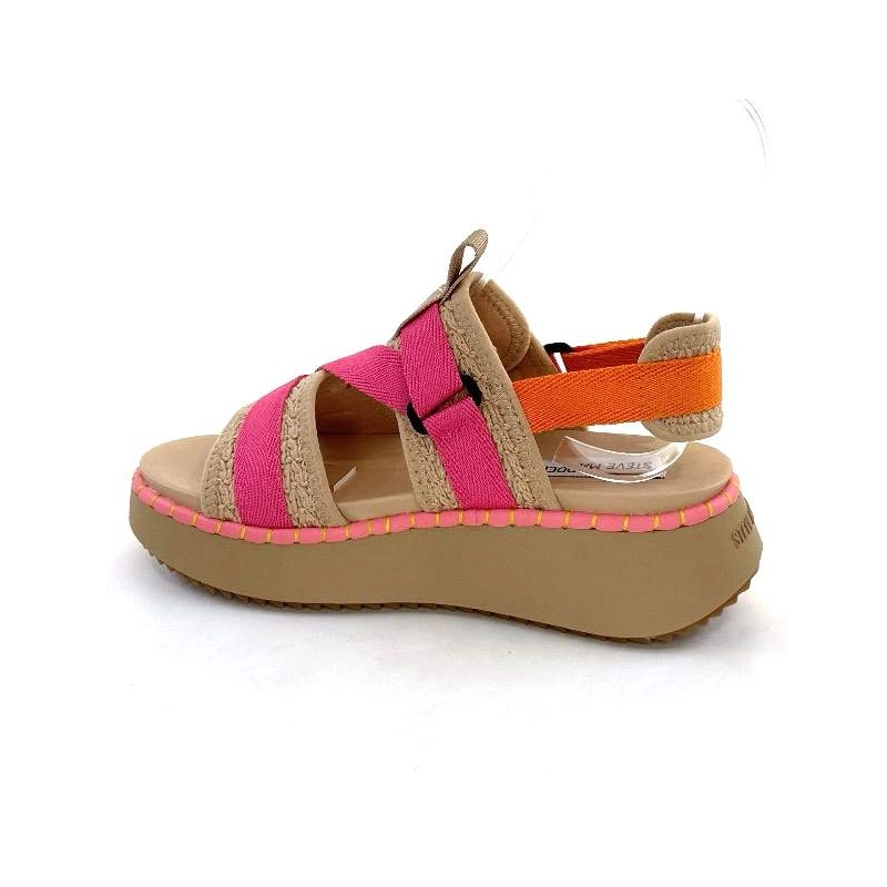 Steve Madden Decorum Textile Rose Orange Beige DECORUM - NATURAL ORANGE Printemps Eté 2024