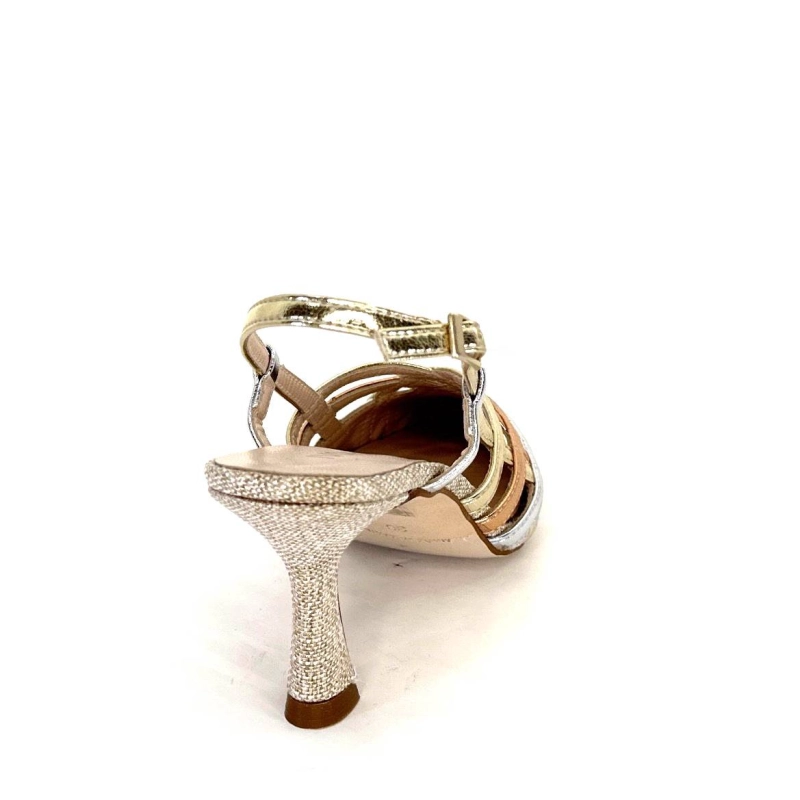 Ivoire 20906 Cuir Métallique Textile Beige 20906 - LINO BEIGE + - MULTI MES Printemps Eté 2024