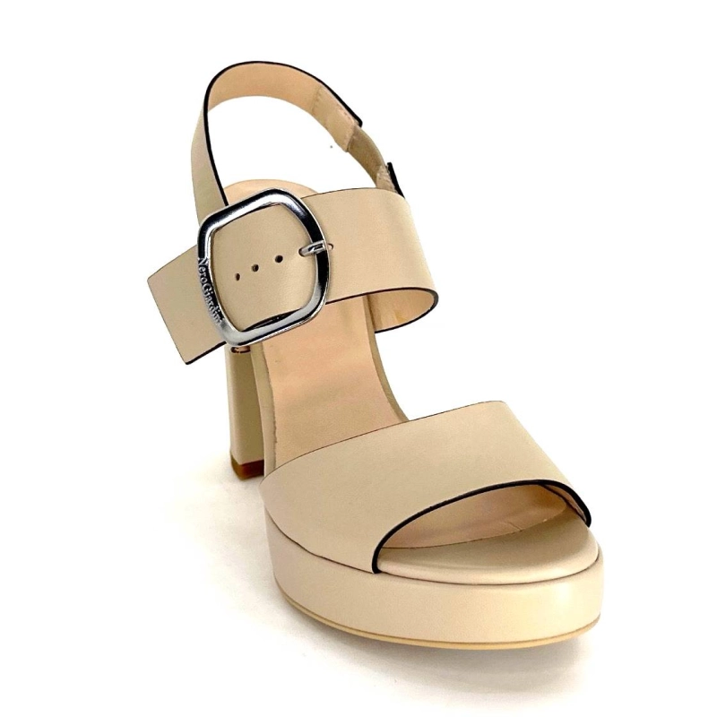 NeroGiardini 410360 Cuir Beige 410360 - D453 NAPPA - BEIGE Printemps Eté 2024
