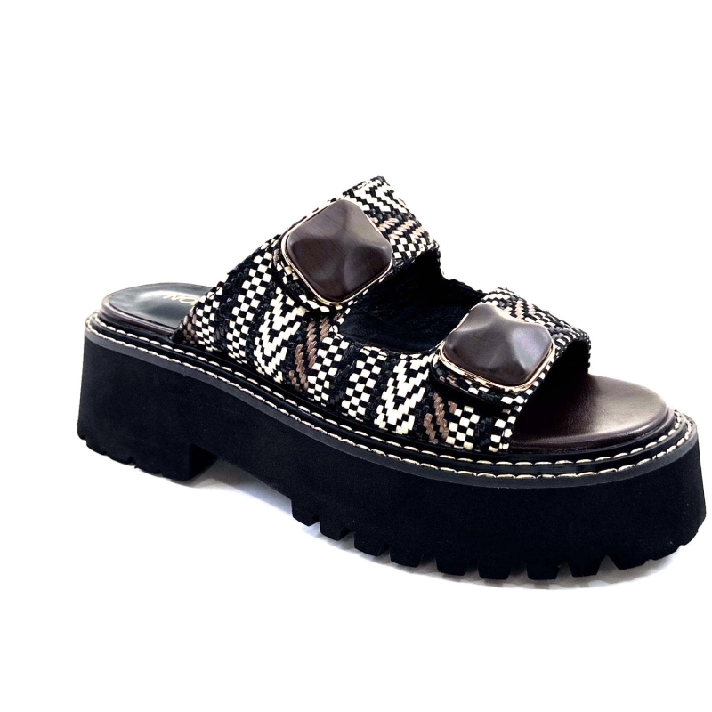 Noa Harmon 9684 M55 Noir Beige 9684M55 - HEAVEN - NOIR Printemps Eté 2024