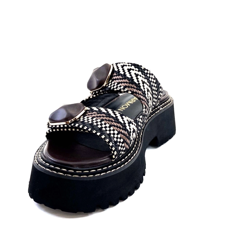 Noa Harmon 9684 M55 Noir Beige 9684M55 - HEAVEN - NOIR Printemps Eté 2024