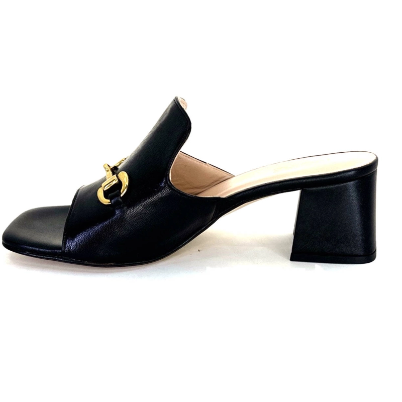 Ivoire K166 Caraibi2 Cuir Noir K166 CARAIBI2 - NAPPA - NERO Printemps Eté 2024