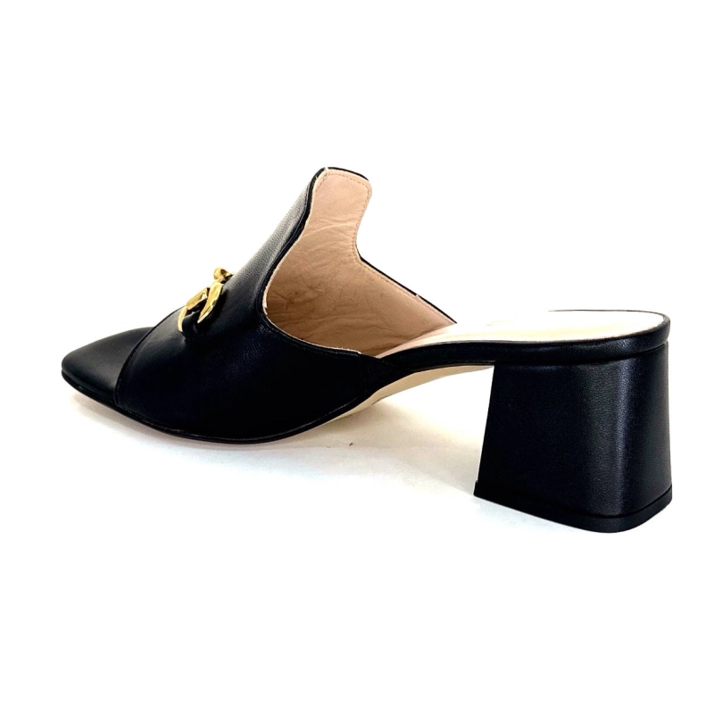 Ivoire K166 Caraibi2 Cuir Noir K166 CARAIBI2 - NAPPA - NERO Printemps Eté 2024