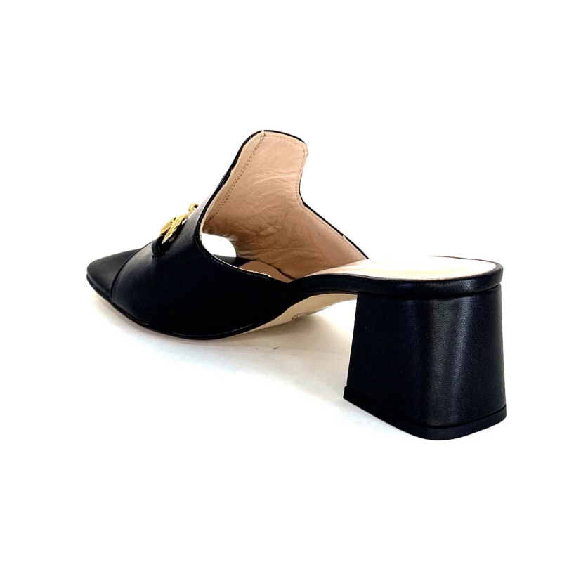 Ivoire K166 Caraibi2 Cuir Noir K166 CARAIBI2 - NAPPA - NERO Printemps Eté 2024