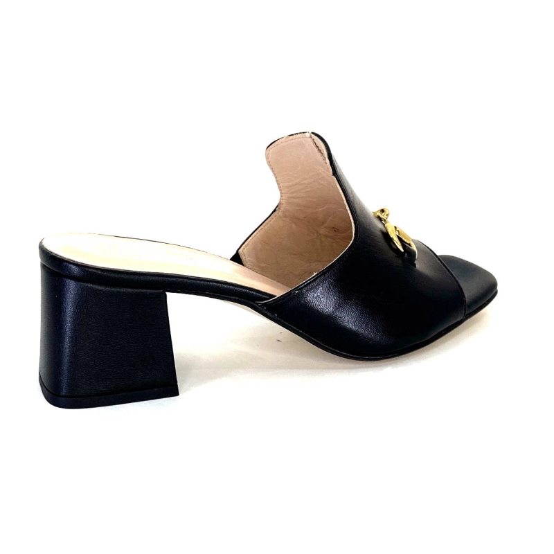 Ivoire K166 Caraibi2 Cuir Noir K166 CARAIBI2 - NAPPA - NERO Printemps Eté 2024