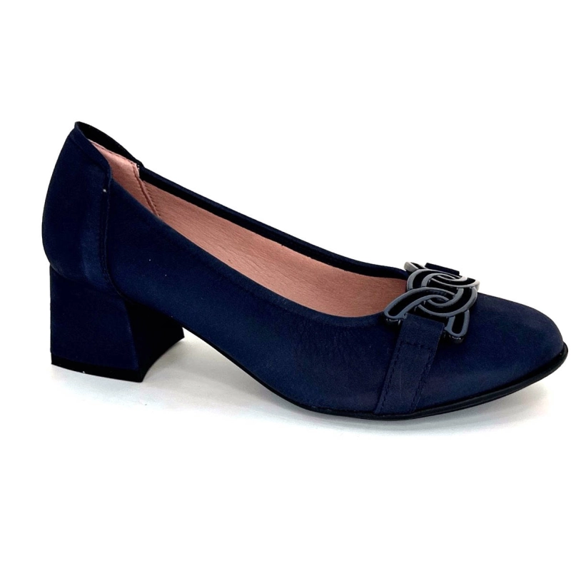 Sabrinas 95101 Cuir Bleu Marine 95101 - NOBUCK - MARINO Printemps Eté 2024