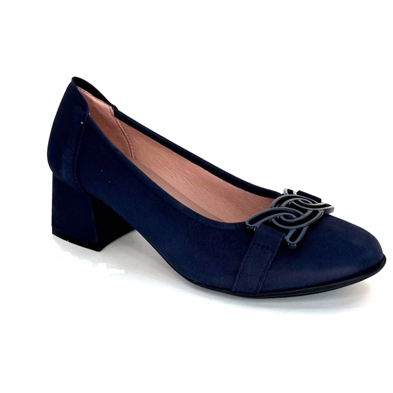 Sabrinas 95101 Cuir Bleu Marine 95101 - NOBUCK - MARINO Printemps Eté 2024