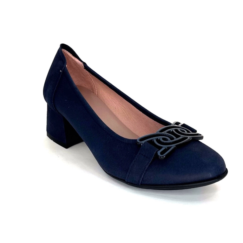 Sabrinas 95101 Cuir Bleu Marine 95101 - NOBUCK - MARINO Printemps Eté 2024