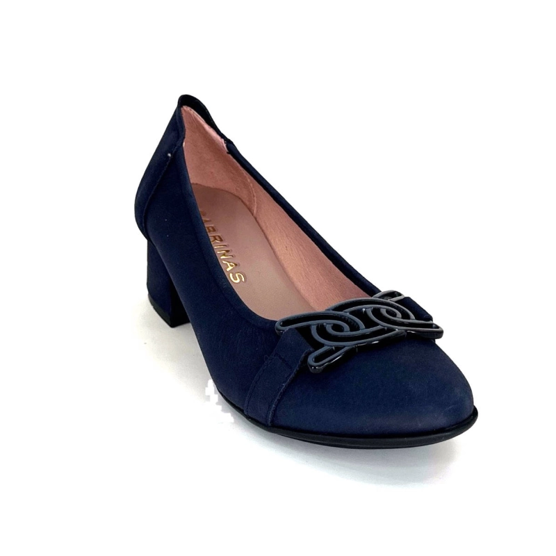 Sabrinas 95101 Cuir Bleu Marine 95101 - NOBUCK - MARINO Printemps Eté 2024