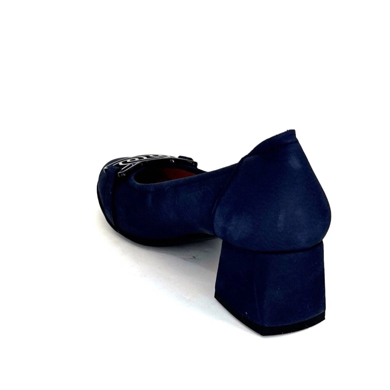 Sabrinas 95101 Cuir Bleu Marine 95101 - NOBUCK - MARINO Printemps Eté 2024