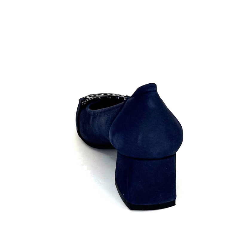 Sabrinas 95101 Cuir Bleu Marine 95101 - NOBUCK - MARINO Printemps Eté 2024