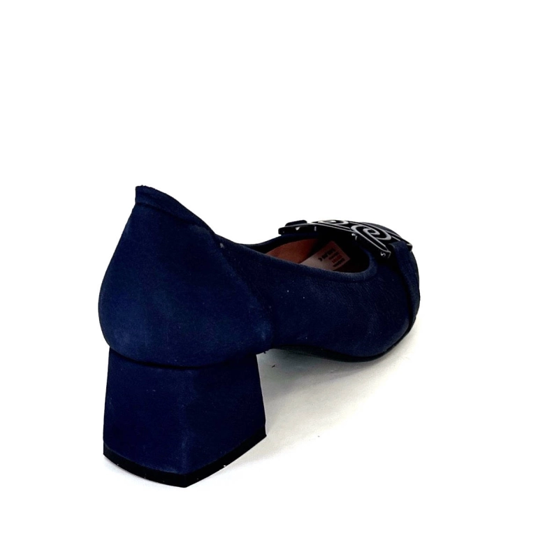 Sabrinas 95101 Cuir Bleu Marine 95101 - NOBUCK - MARINO Printemps Eté 2024