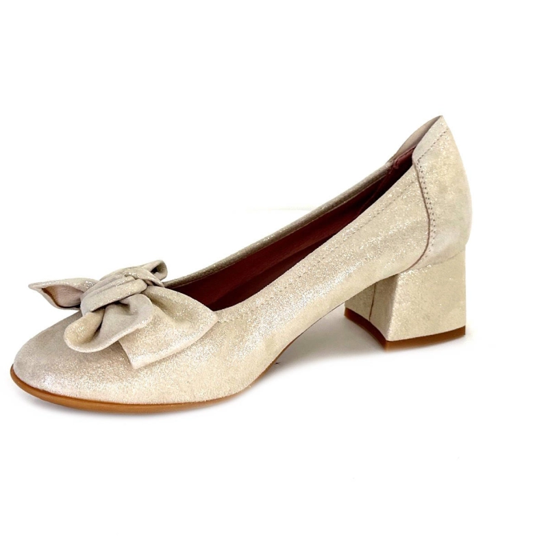 Sabrinas 95103 Daim Beige Doré 95103 - PUNTINI OPTIC - PLATINO Printemps Eté 2024