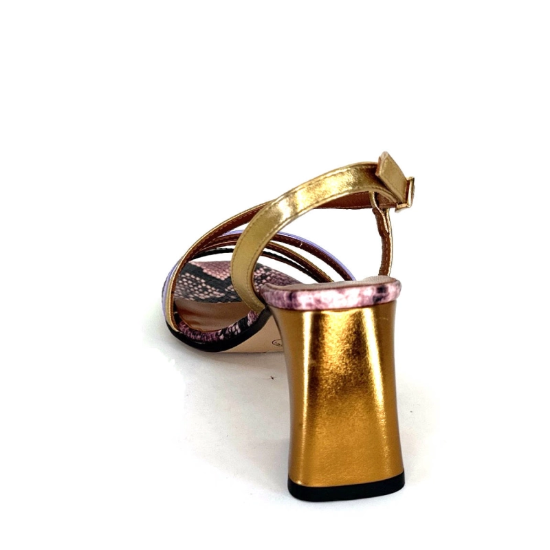 Ivoire K206 Vally Cuir Métallique Multicolore K206 VALLY - NAPPA LAMINATO - NE Printemps Eté 2024