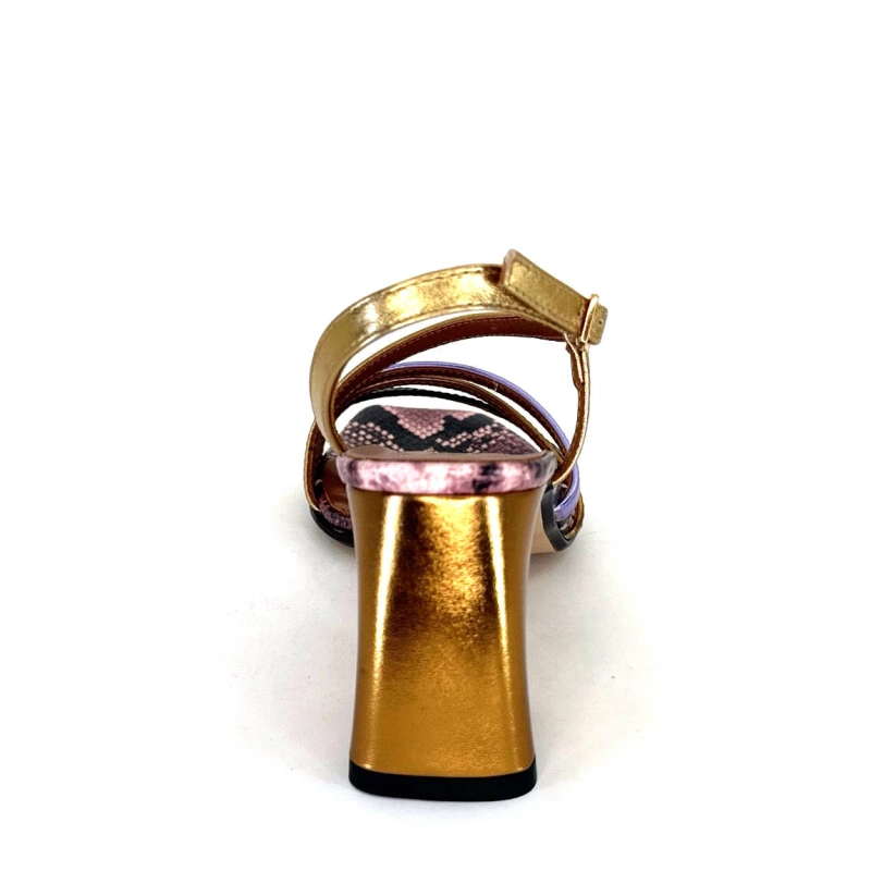 Ivoire K206 Vally Cuir Métallique Multicolore K206 VALLY - NAPPA LAMINATO - NE Printemps Eté 2024