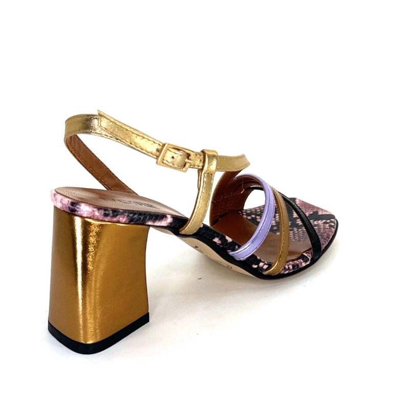 Ivoire K206 Vally Cuir Métallique Multicolore K206 VALLY - NAPPA LAMINATO - NE Printemps Eté 2024