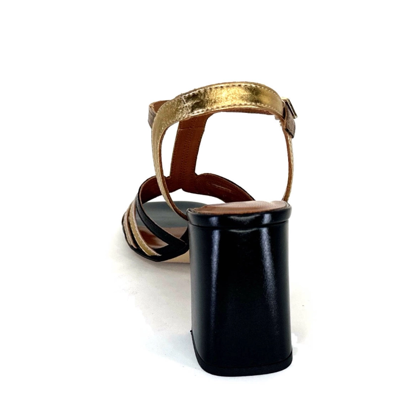 Ivoire K252 Mare 2 Cuir Noir Bronze K252 MARE2 - NAPPA LAM FIENO 66/ Printemps Eté 2024