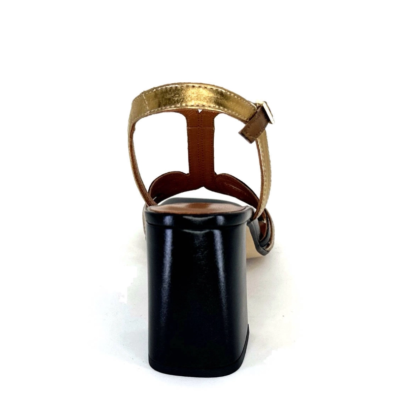 Ivoire K252 Mare 2 Cuir Noir Bronze K252 MARE2 - NAPPA LAM FIENO 66/ Printemps Eté 2024