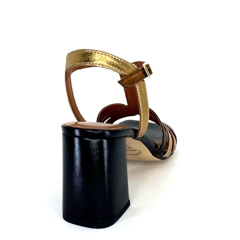 Ivoire K252 Mare 2 Cuir Noir Bronze K252 MARE2 - NAPPA LAM FIENO 66/ Printemps Eté 2024