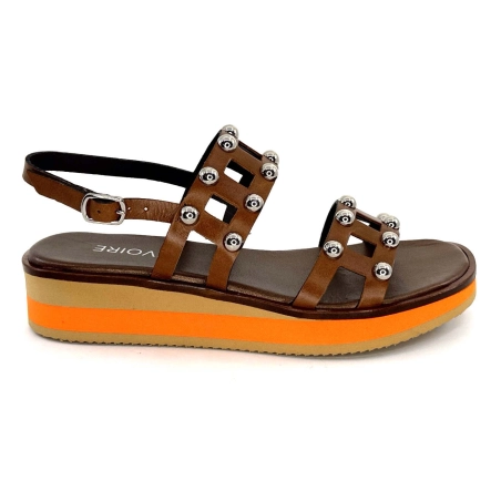 Ivoire 3744/237 Cuir Marron 3744 / 237 - BECERRO - CUERO Printemps Eté 2024