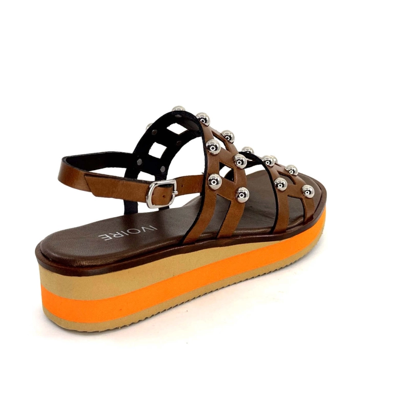 Ivoire 3744/237 Cuir Marron 3744 / 237 - BECERRO - CUERO Printemps Eté 2024