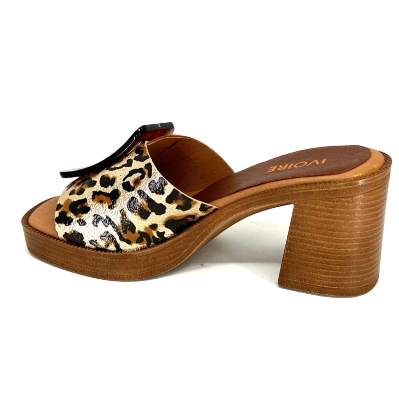 Ivoire 65383 Marron Or 65383 - BURNISH CARACAS - GARBO Printemps Eté 2024