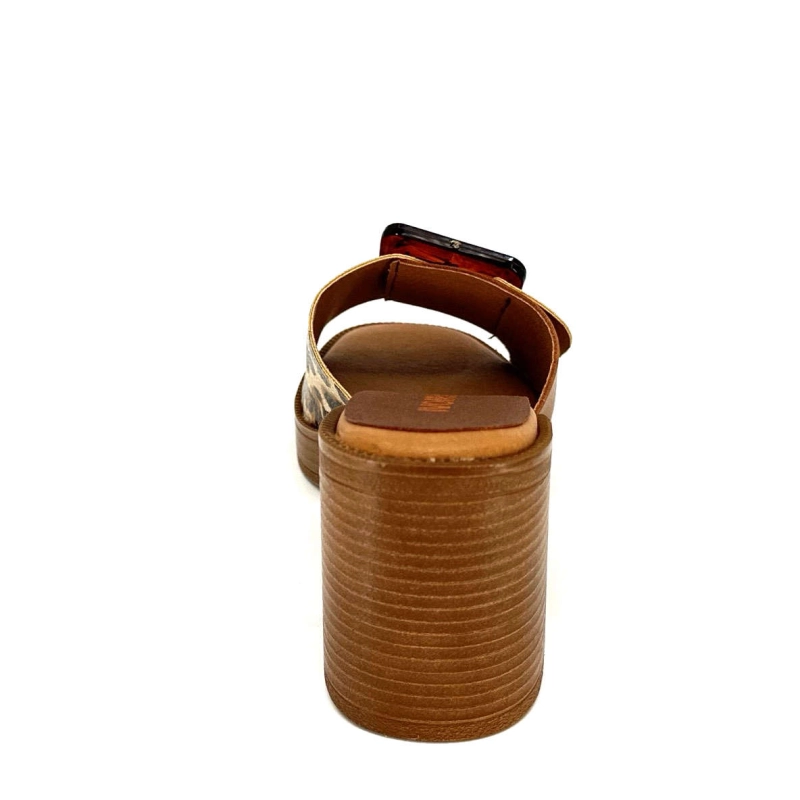 Ivoire 65383 Marron Or 65383 - BURNISH CARACAS - GARBO Printemps Eté 2024